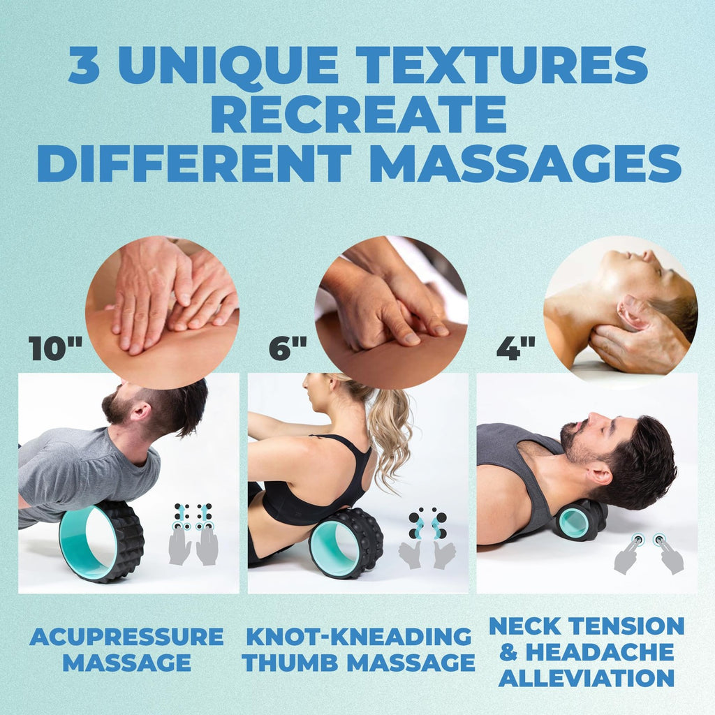 Chirp Wheel XR 3 Pack Mint Muscle Roller for Back Relief 