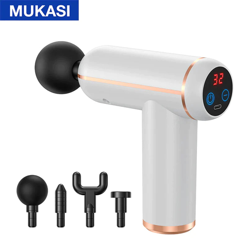 Massage Gun Portable Percussion Massager for Deep Tissue Muscle Relaxation