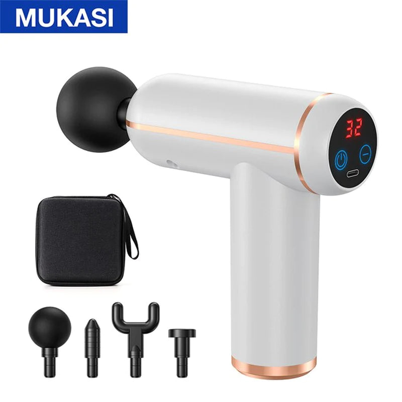 Massage Gun Portable Percussion Massager for Deep Tissue Muscle Relaxation