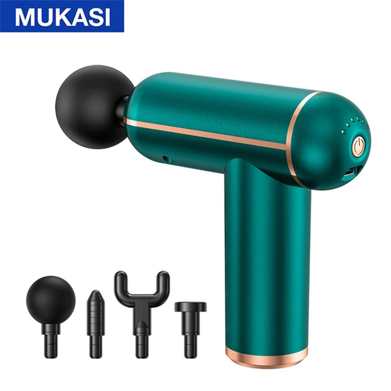 Massage Gun Portable Percussion Massager for Deep Tissue Muscle Relaxation
