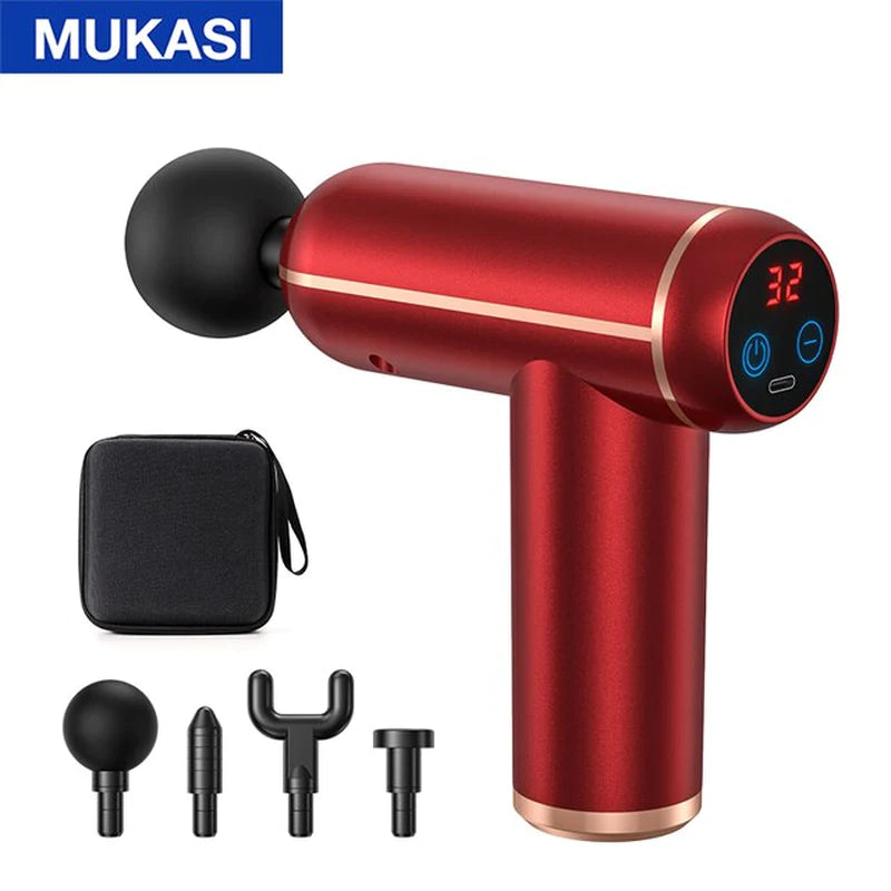 Massage Gun Portable Percussion Massager for Deep Tissue Muscle Relaxation