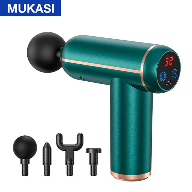 Massage Gun Portable Percussion Massager for Deep Tissue Muscle Relaxation
